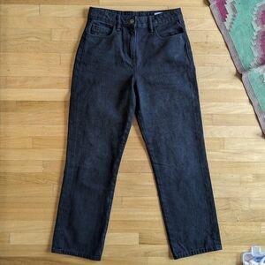 COLLUSION x005 90s straight leg jean in washed black